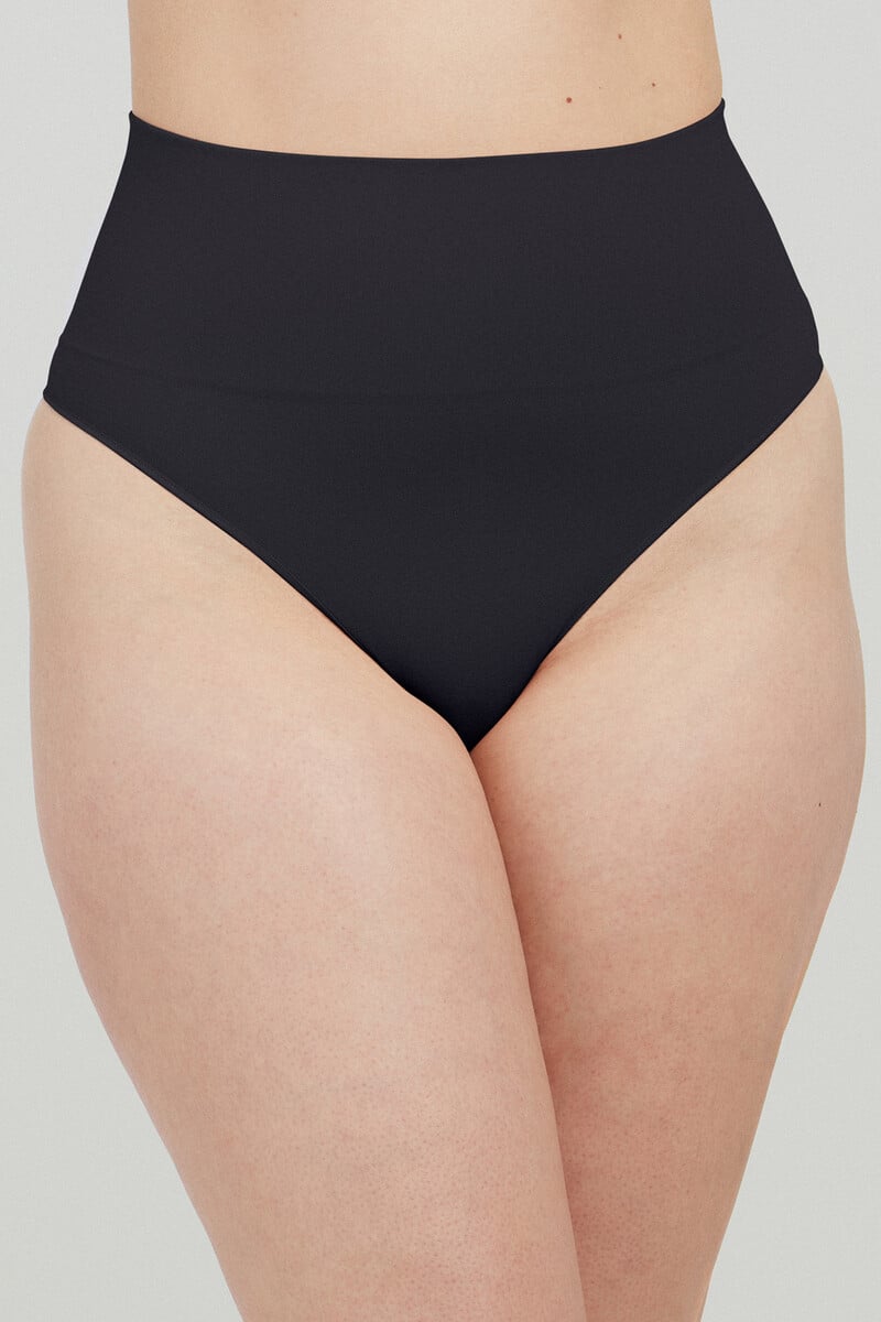 Cortefiel Tanga moldeador de talle alto nylon reciclado