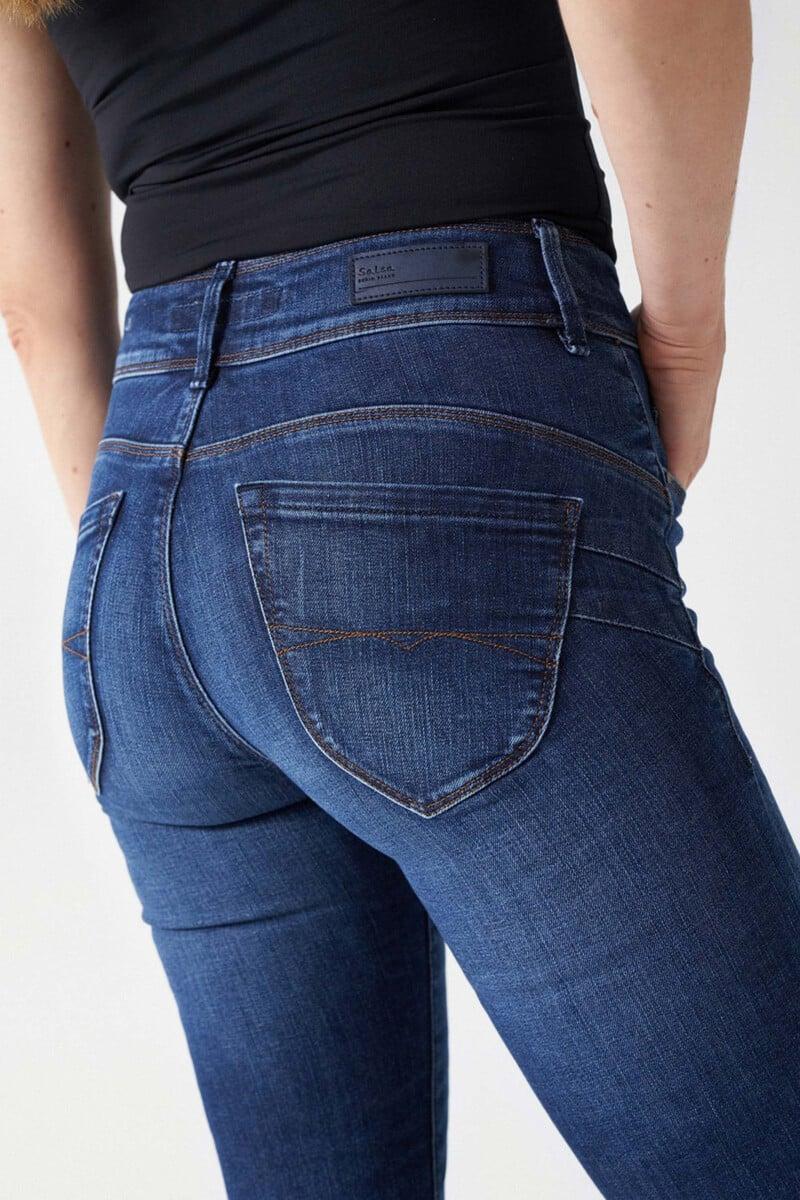 Cortefiel Vaqueros Secret Push In Slim Efectos Lavado