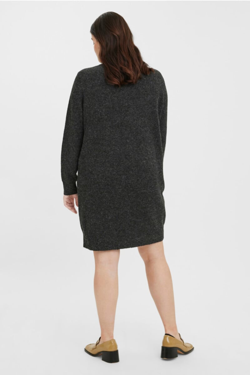 Cortefiel Vestido De Punto Manga Larga Talla Grande