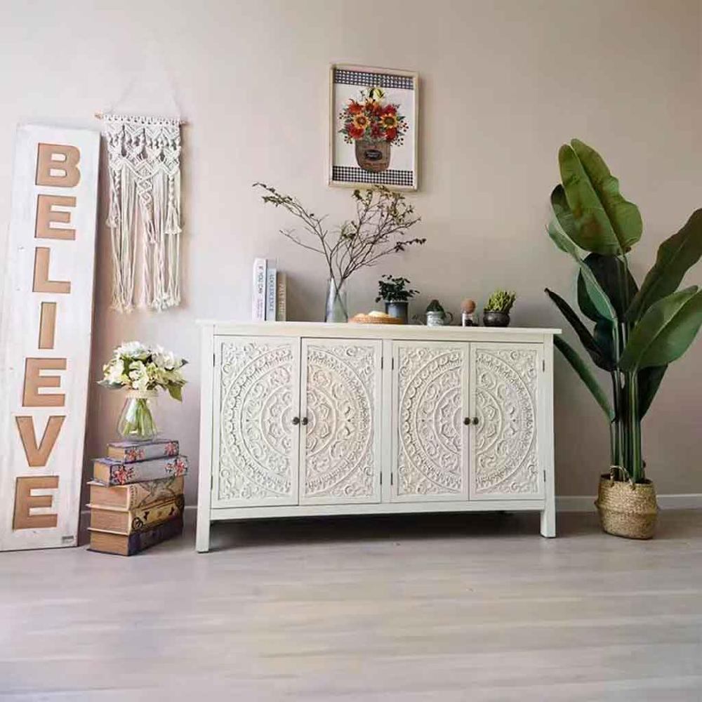 Creaciones Meng MUEBLE - APARADORES - Aparador Blanco