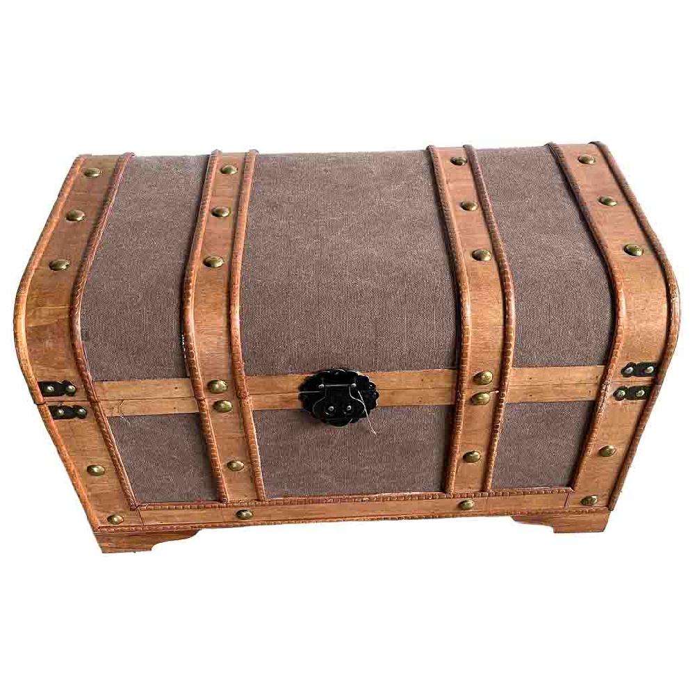 Creaciones meng MUEBLE - BAULES - baul de madera rosa