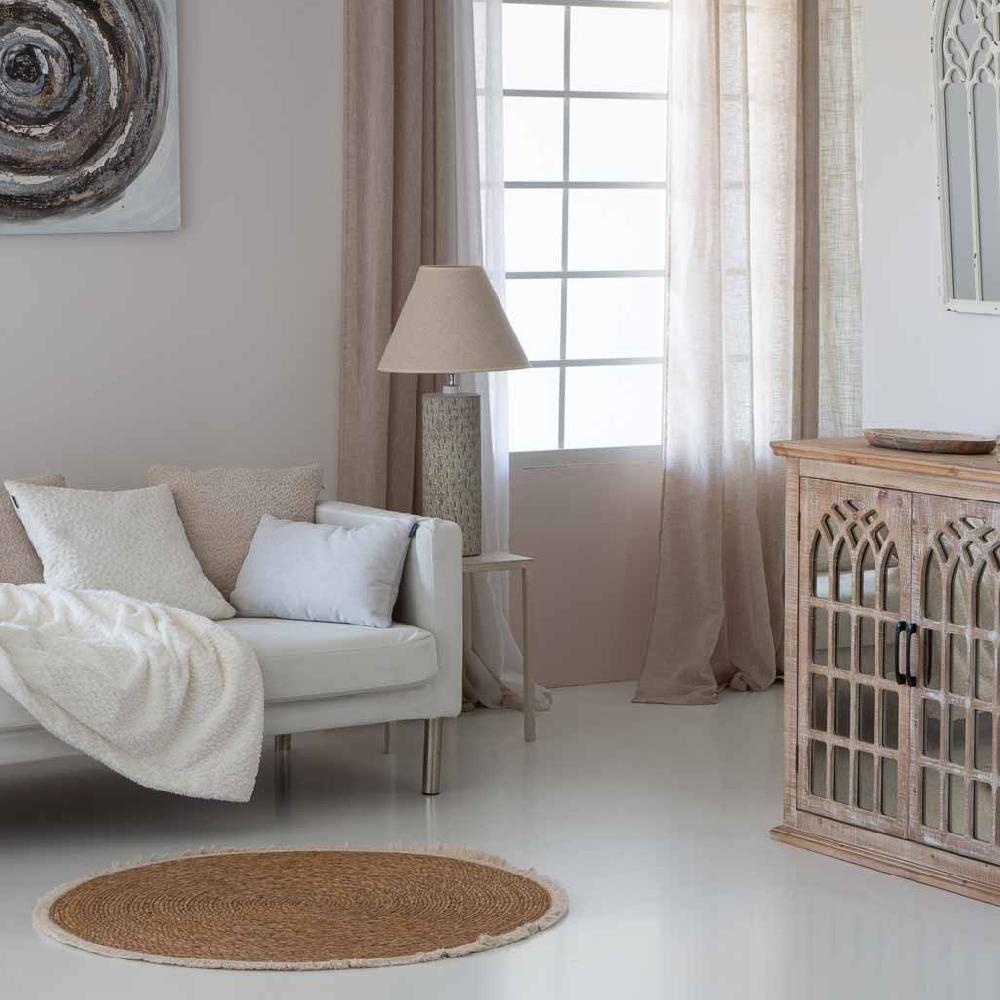 Creaciones Meng DECORACION - ALFOMBRAS - Alfombra Fibra Natural Tejido Artesanal