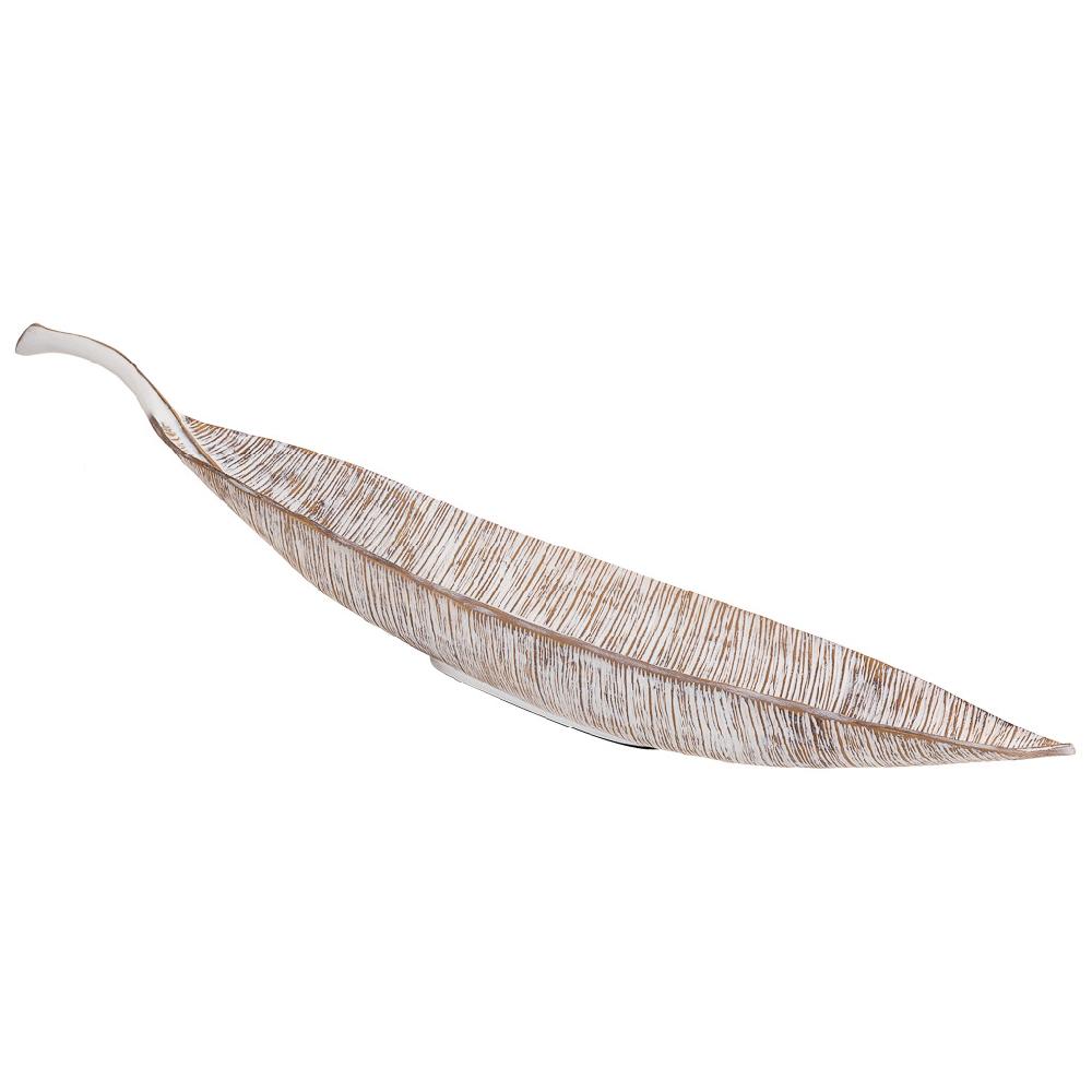 Creaciones meng DECORACION - BANDEJAS DECORATIVAS - centro de mesa de poliresina blanco