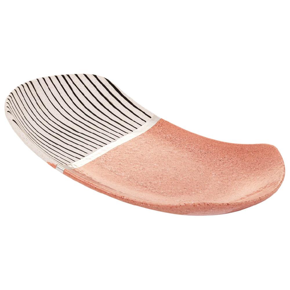 Creaciones meng DECORACION - BANDEJAS DECORATIVAS - centro de mesa de ceramica plata