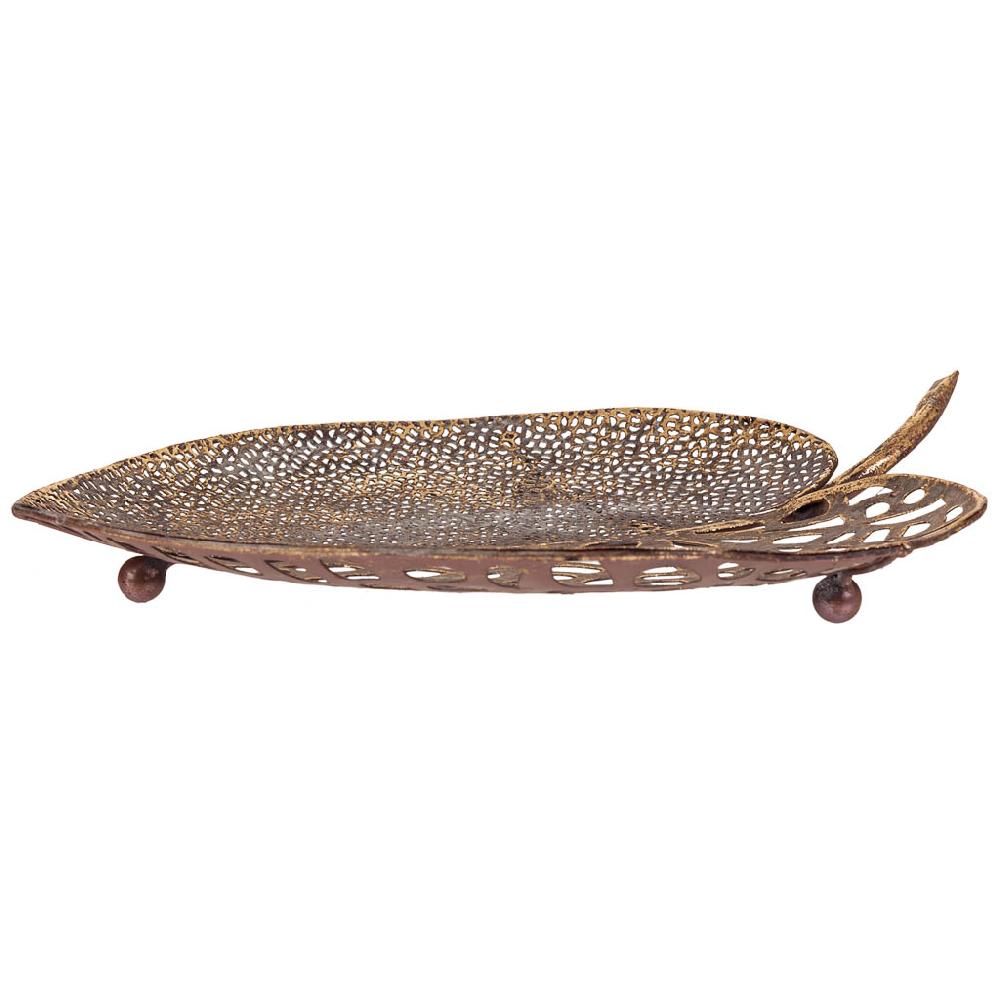 Creaciones Meng DECORACION - BANDEJAS DECORATIVAS - Hoja Decoracion De Metal