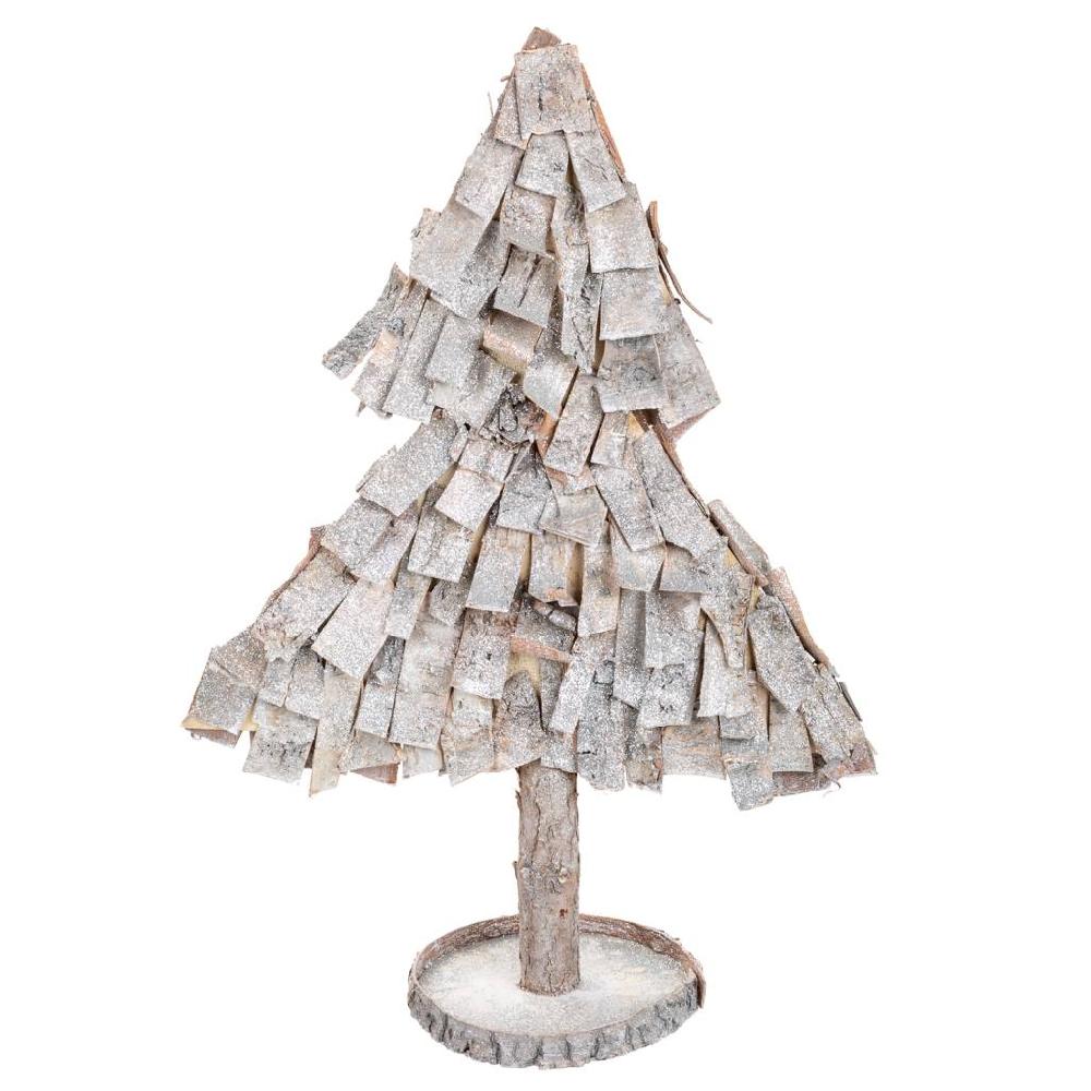 Creaciones Meng DECORACION - BURI CANYAS MIMBRE FLOR - Arbol Decoracion Plata