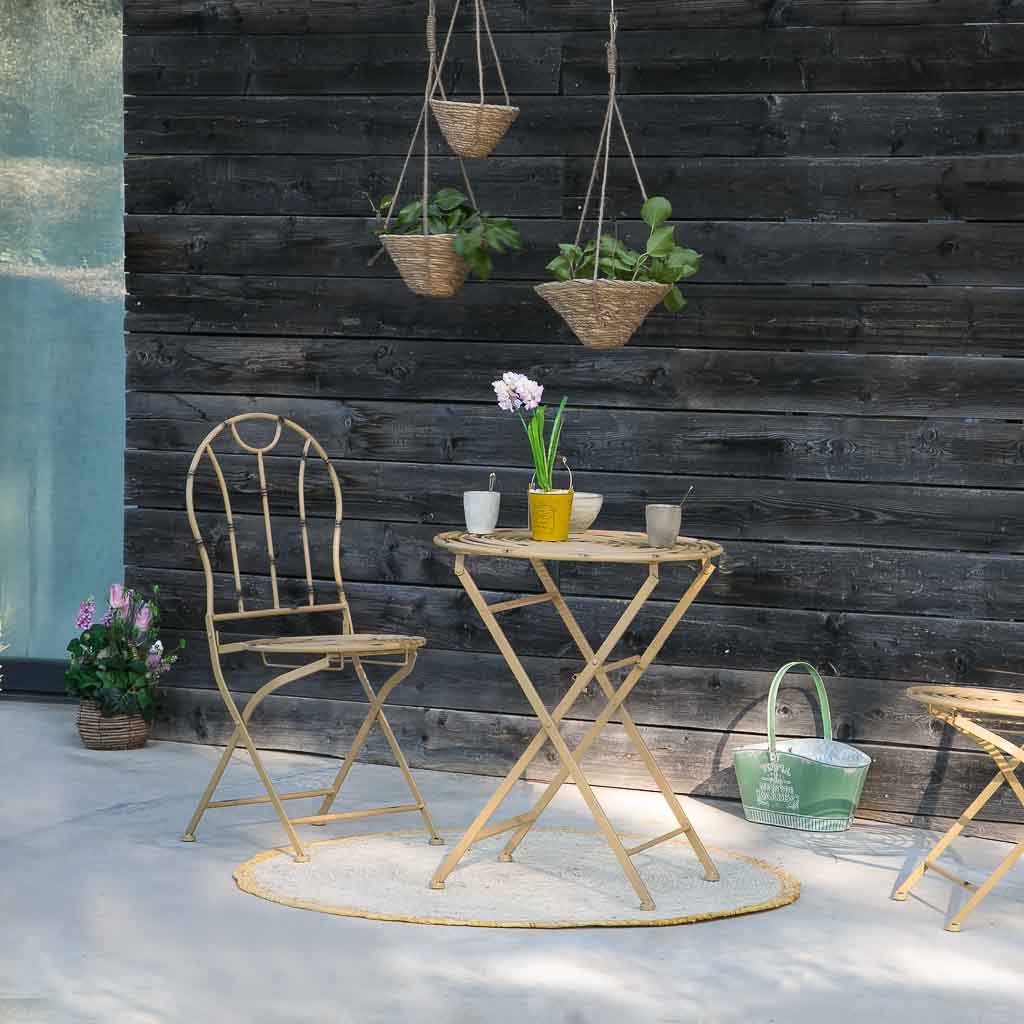 Creaciones Meng DECORACION - BURI CANYAS MIMBRE FLOR - Cesta De Cuerda Con Ramo De Flores