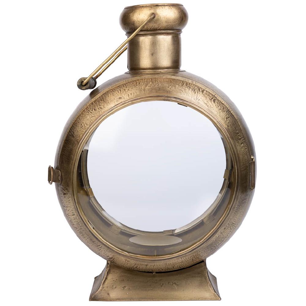 Creaciones Meng DECORACION - CANDELABROS - Candelabro De Metal Dorado