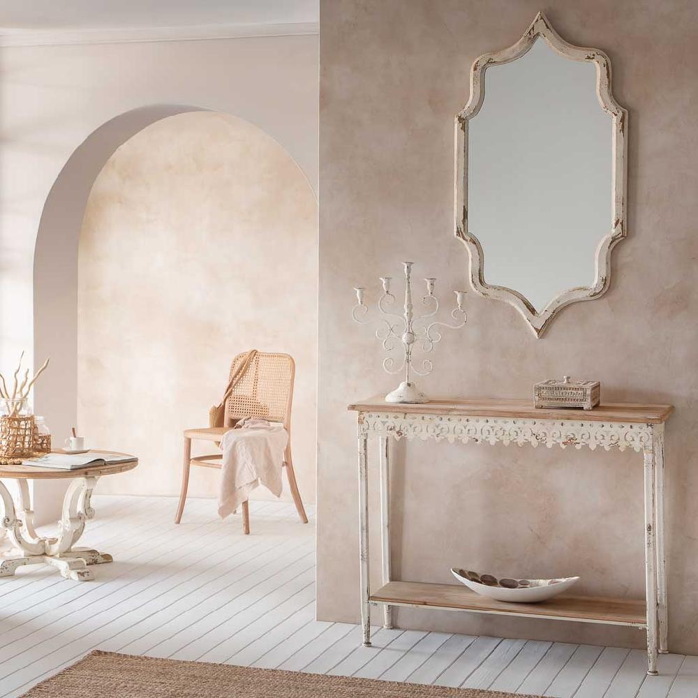 Creaciones Meng DECORACION - CANDELABROS - Candelabro De Metal Para 5 Velas Acabado Envejecido