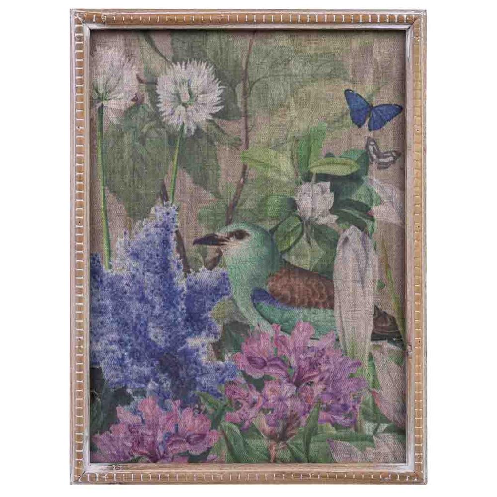 Creaciones Meng DECORACION - CUADROS - Cuadro De Tela Impresa Y Marco De Madera