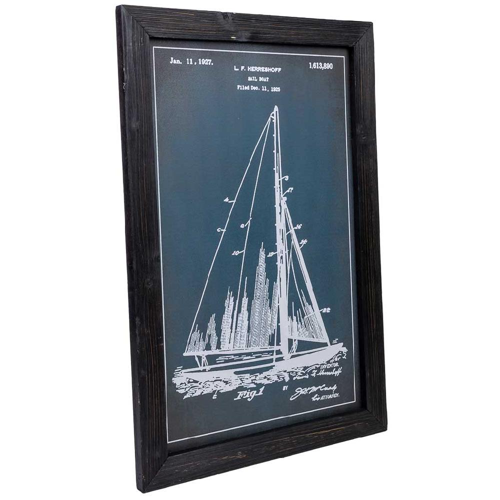 Creaciones meng DECORACION - CUADROS - cuadro de tela impresa y marco de madera