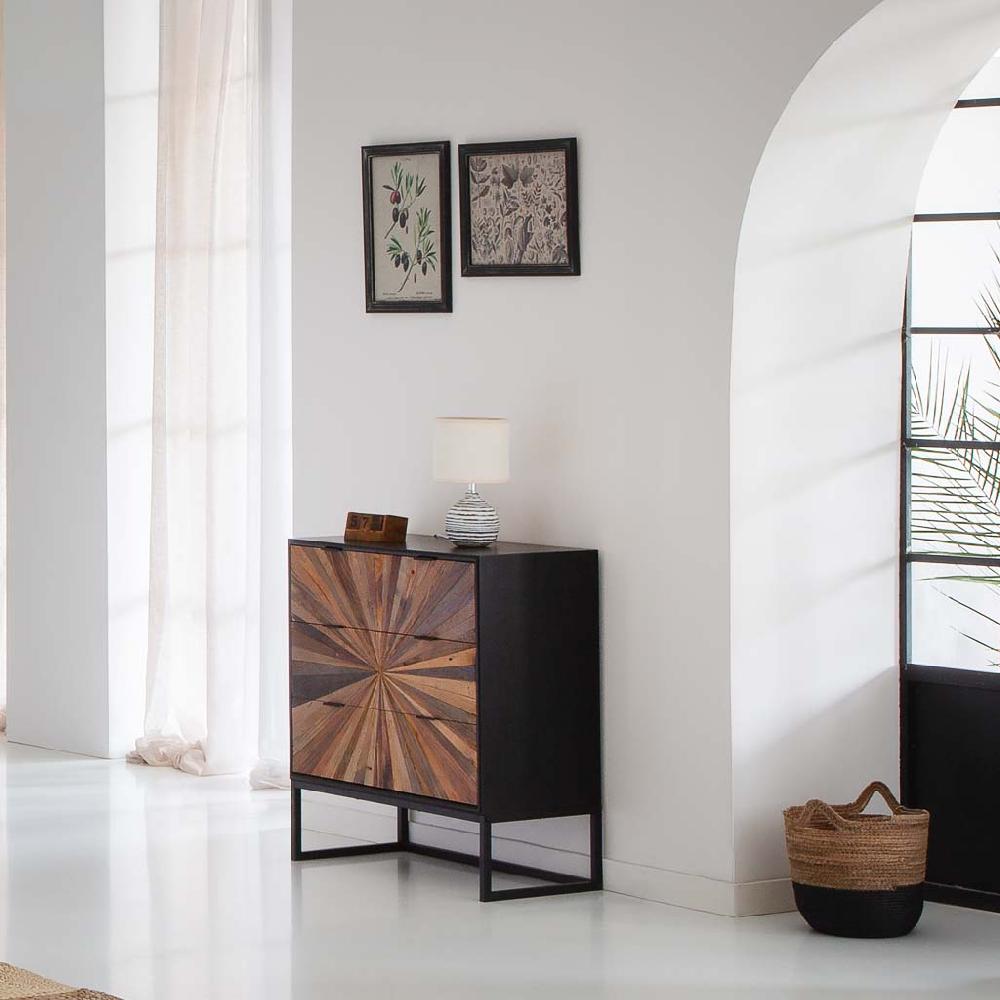 Creaciones Meng DECORACION - CUADROS - Cuadro De Tela Impresa Y Marco De Madera