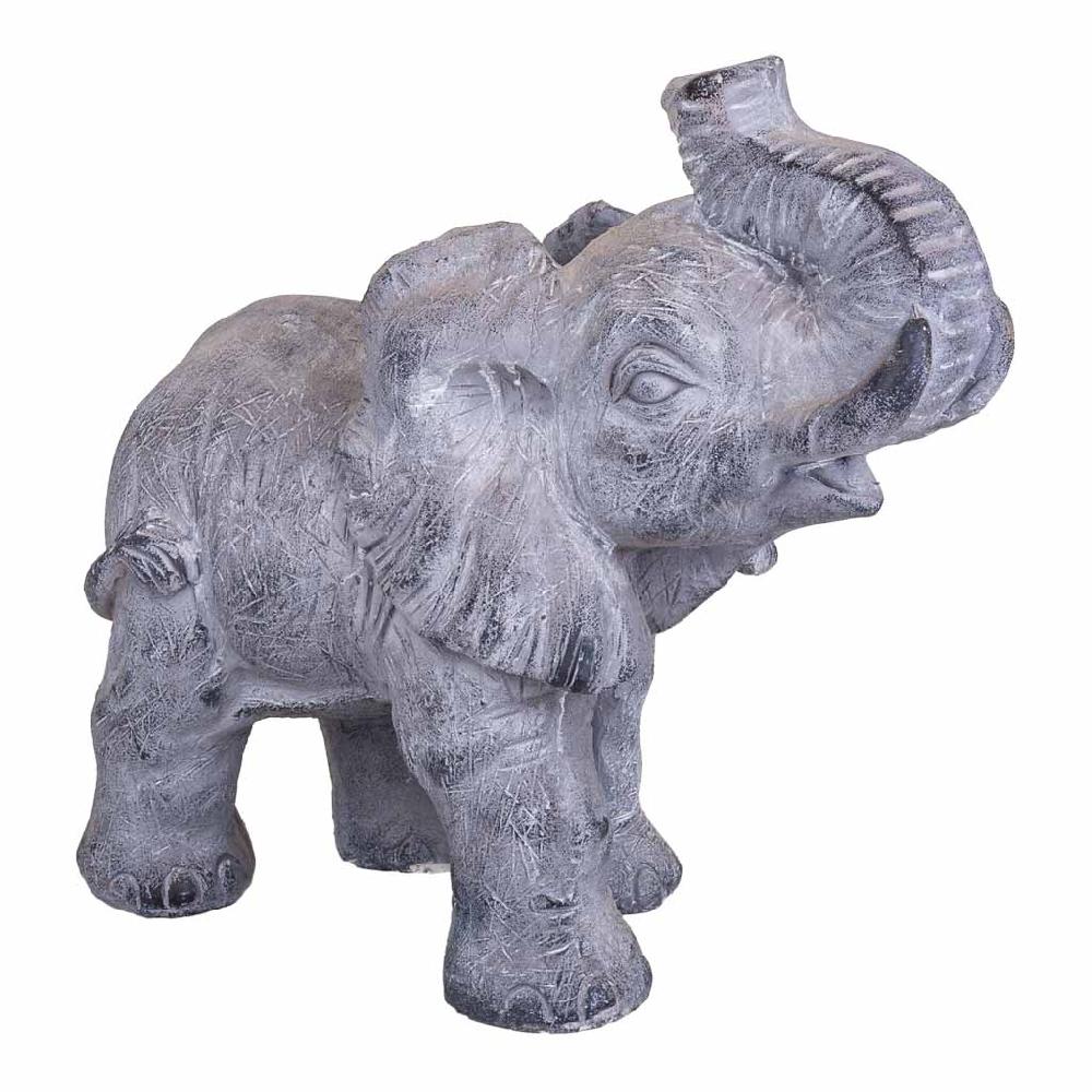 Creaciones meng DECORACION - FIGURAS DE ANIMALES - elefante deco de magnesio