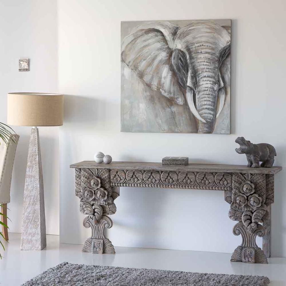 Creaciones Meng DECORACION - FIGURAS DE ANIMALES - Hipopotamo Deco De Magnesio