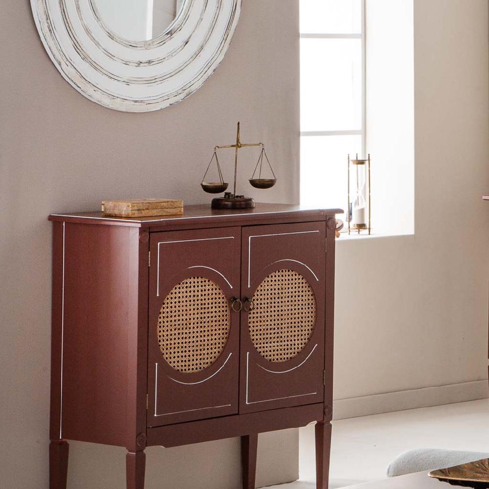 Creaciones Meng DECORACION - FIGURAS DECORACION - Balanza De Metal Con Base De Madera Marron