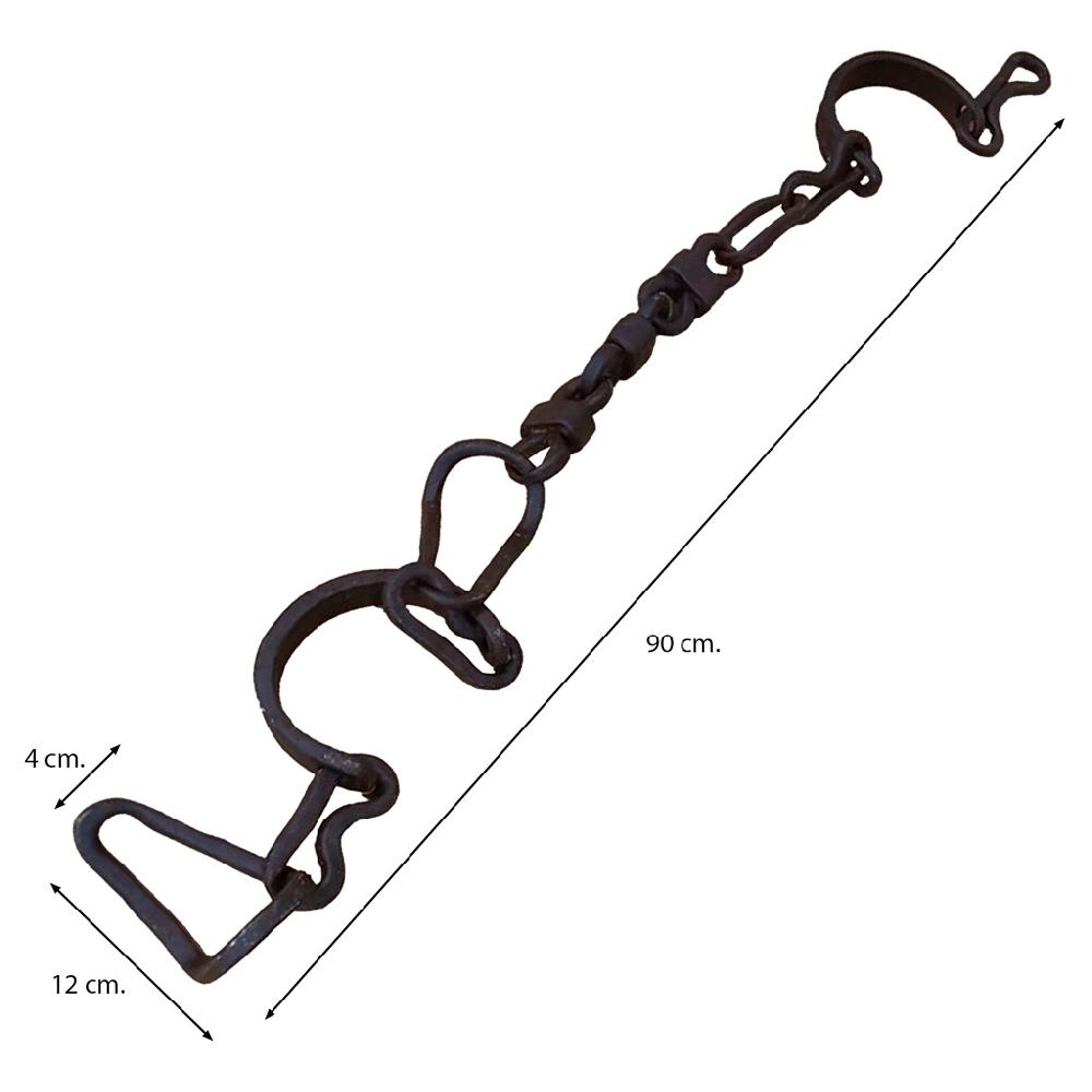 Creaciones Meng DECORACION - FIGURAS DECORACION - Cadena De Hierro Acabado Artesanal