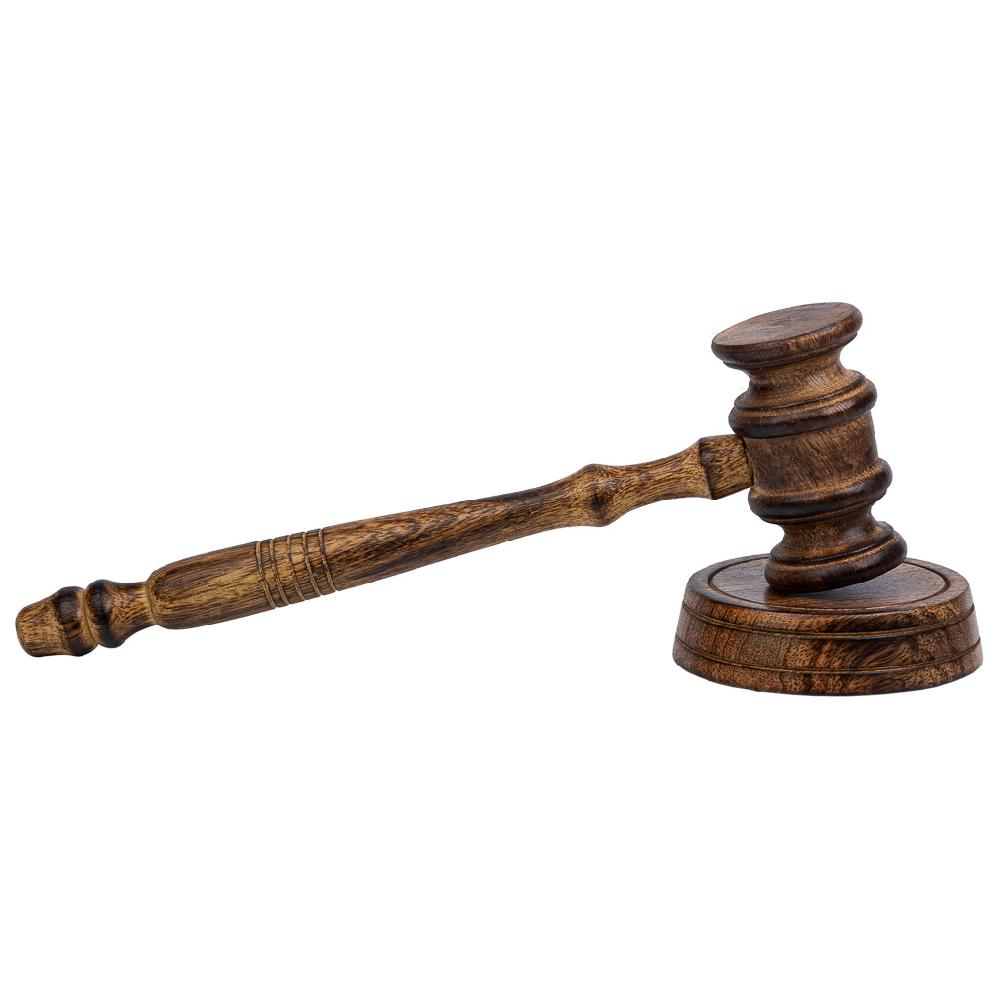 Creaciones Meng DECORACION - FIGURAS DECORACION - Martillo De Madera Marron