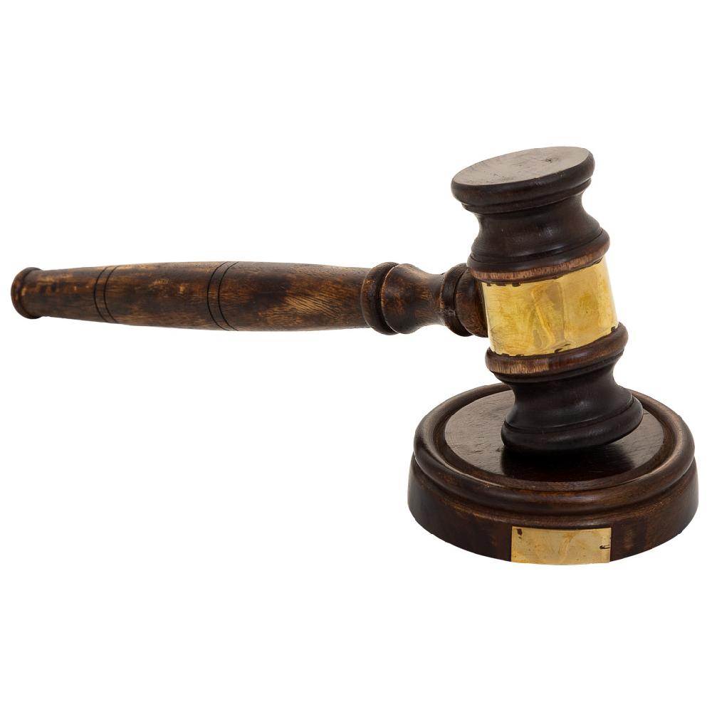 Creaciones meng DECORACION - FIGURAS DECORACION - martillo de madera marron