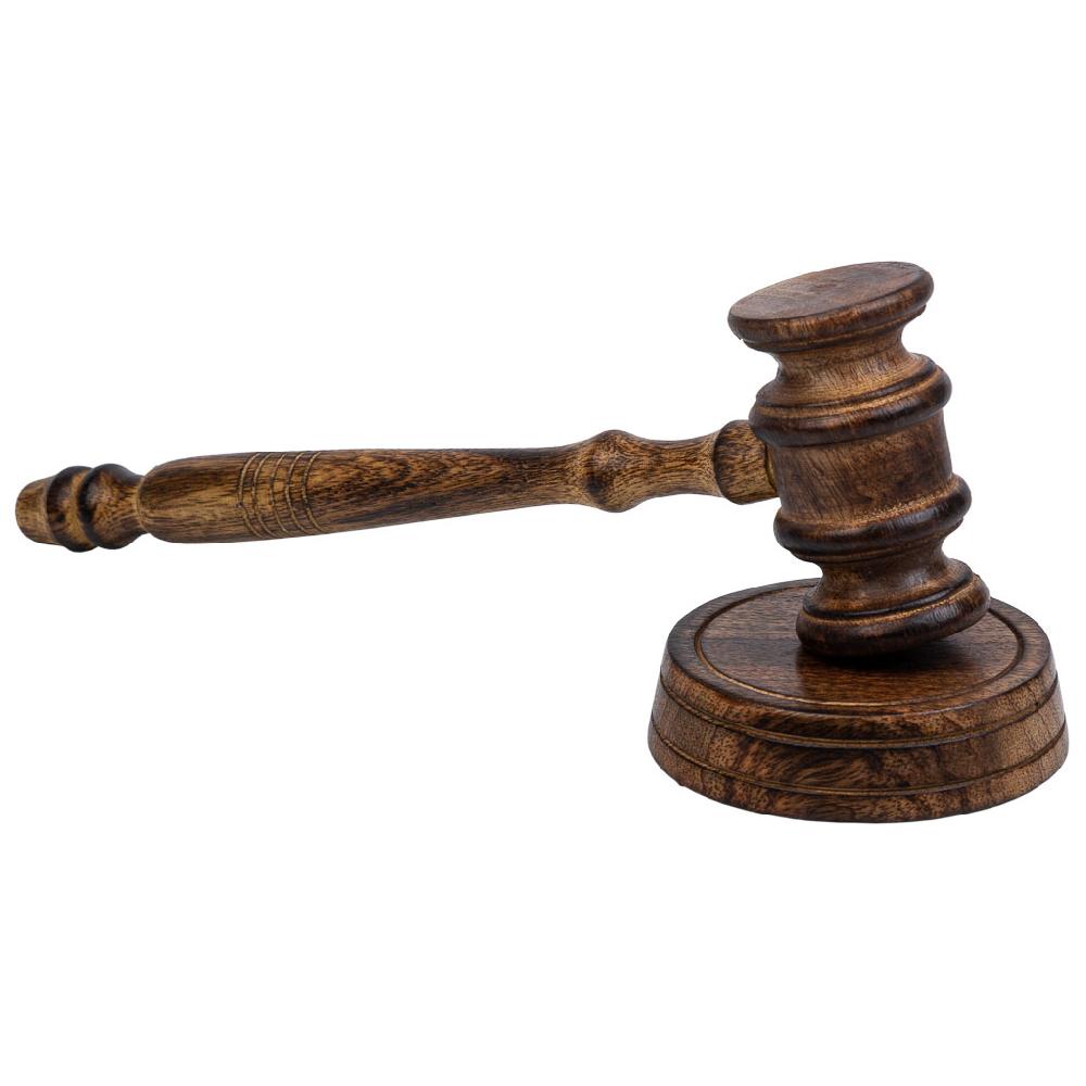 Creaciones meng DECORACION - FIGURAS DECORACION - martillo de madera marron