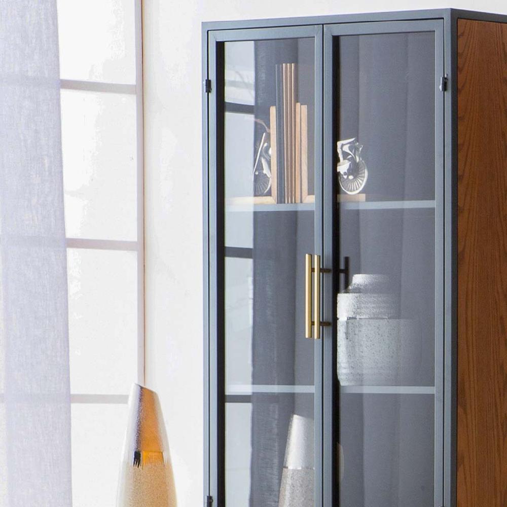 Creaciones Meng DECORACION - FIGURAS DECORACION - Sujetalibros De Madera Y Aluminio Plata