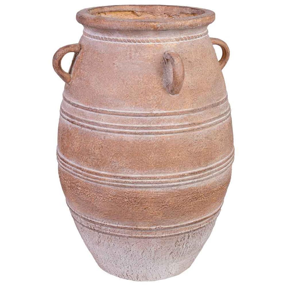 Creaciones meng DECORACION - JARRONES Y FLOREROS - jarrón de magnesio marón