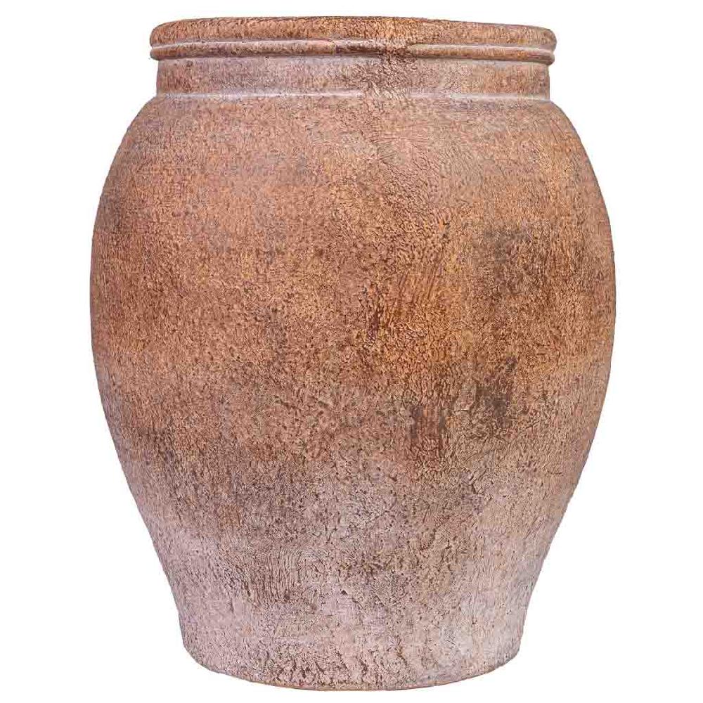 Creaciones Meng DECORACION - JARRONES Y FLOREROS - Jarrón De Magnesio Marón