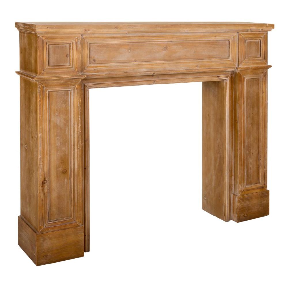 Creaciones meng DECORACION - MARCOS CHIMENEAS - marco de chimenea de madera decorativo