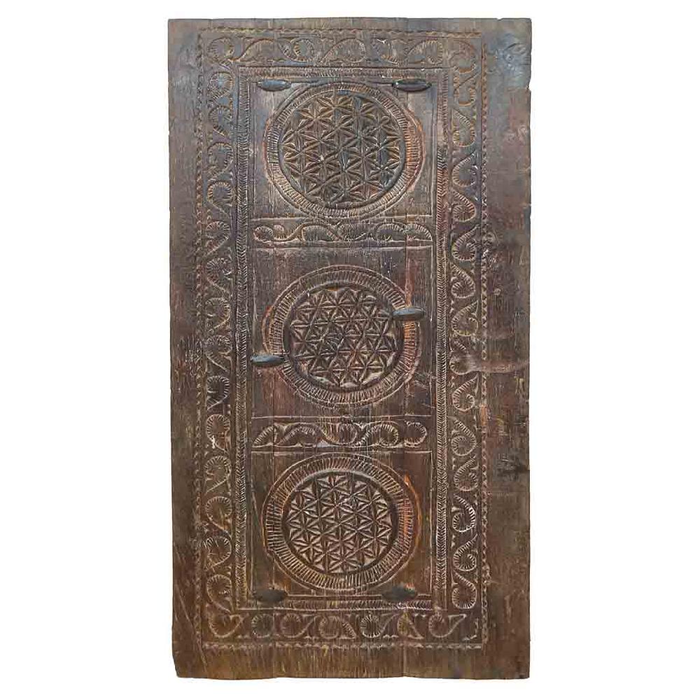 Creaciones meng DECORACION - MURALES VINILOS PALMITOS - mural de madera acabado artesanal marron