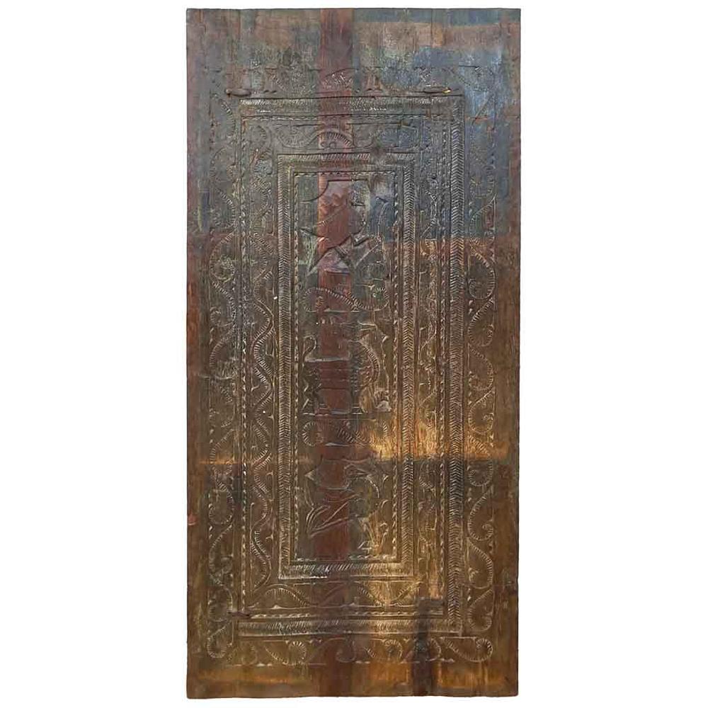 Creaciones meng DECORACION - MURALES VINILOS PALMITOS - mural de madera acabado artesanal marron