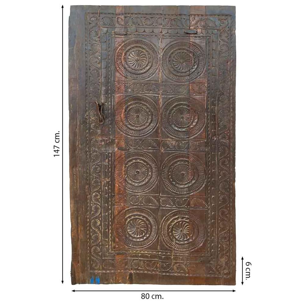 Creaciones Meng DECORACION - MURALES VINILOS PALMITOS - Mural De Madera Acabado Artesanal Marron