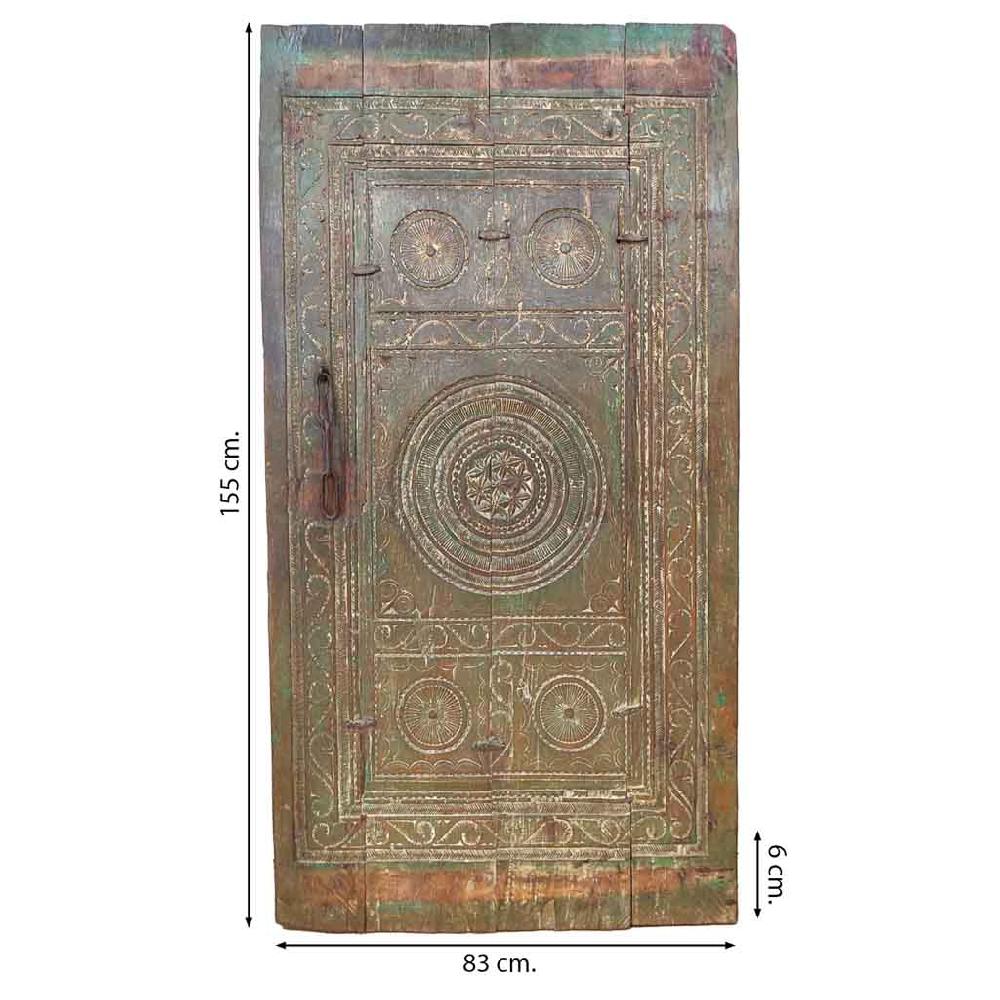 Creaciones Meng DECORACION - MURALES VINILOS PALMITOS - Mural De Madera Acabado Artesanal Marron