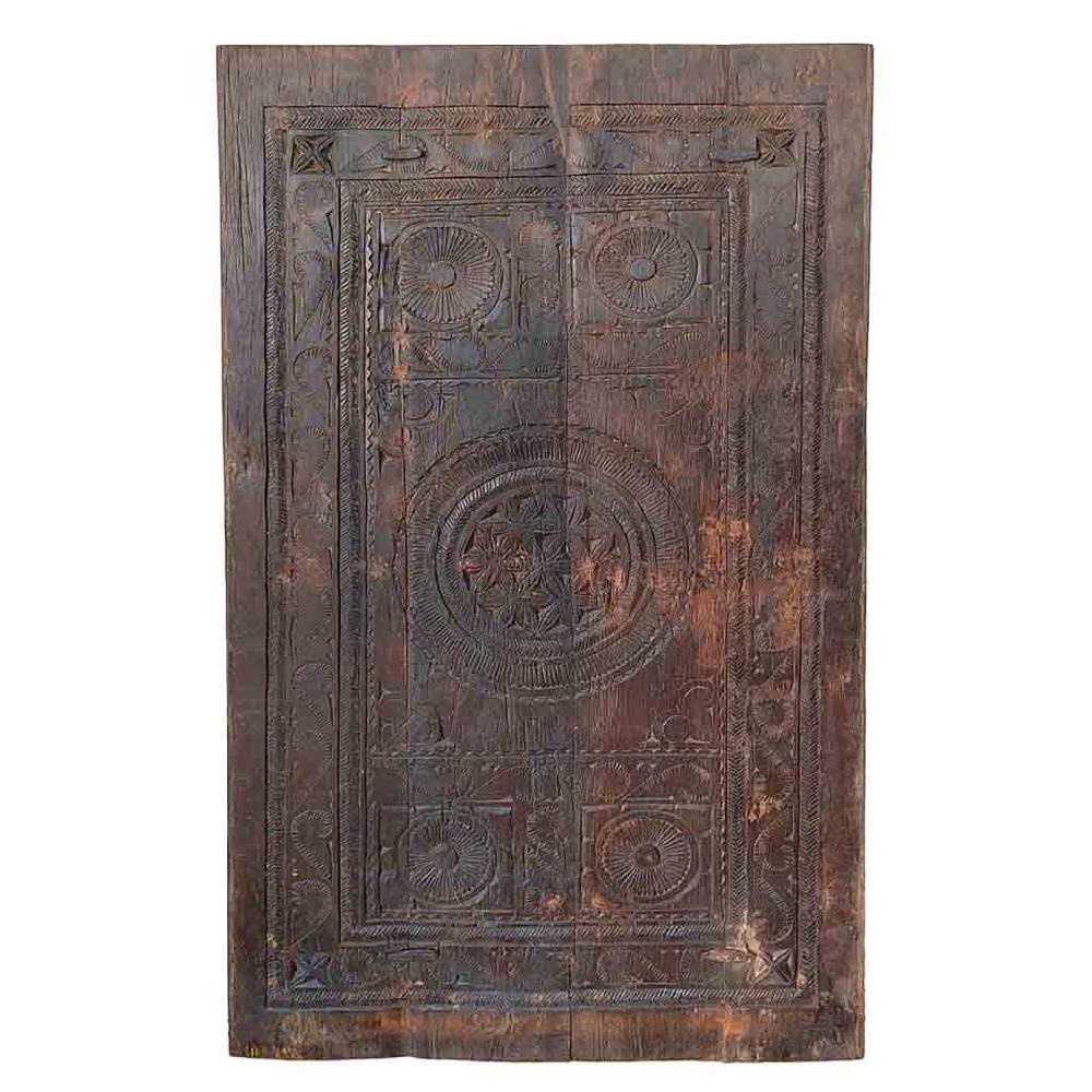 Creaciones meng DECORACION - MURALES VINILOS PALMITOS - mural de madera acabado artesanal marron