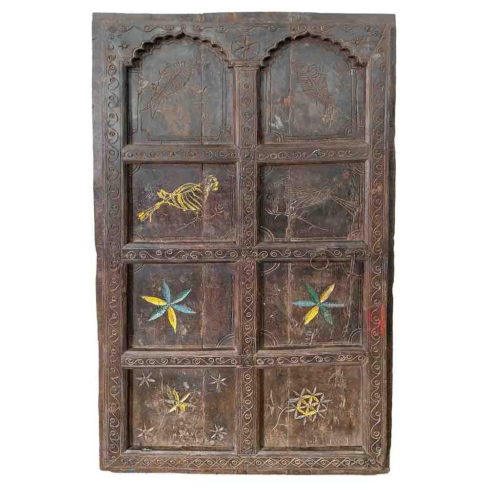 Creaciones meng DECORACION - MURALES VINILOS PALMITOS - mural de madera acabado artesanal marron