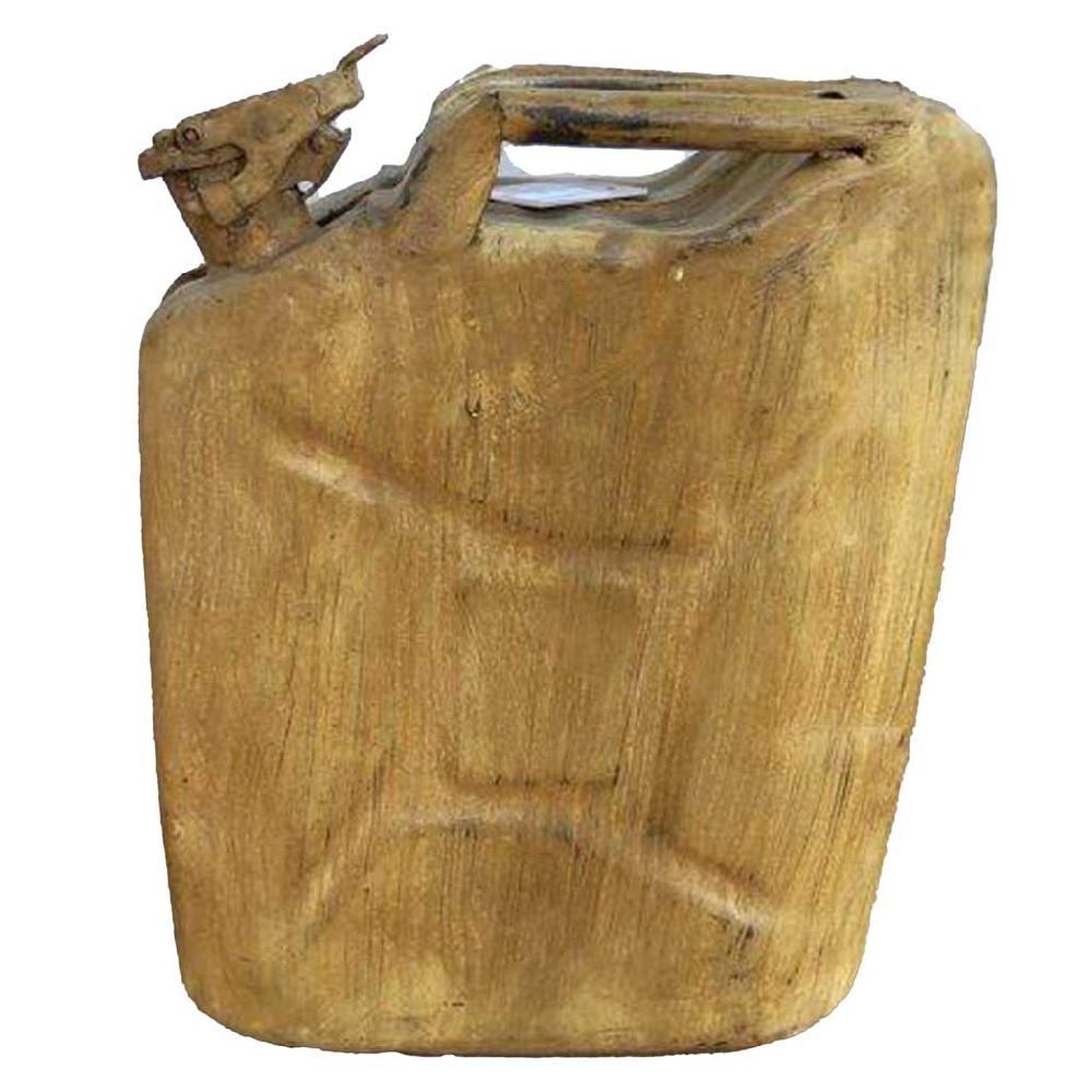 Creaciones Meng DECORACION - OBJETOS SINGULARES - Bidón De Metal Con Acabado Artesanal