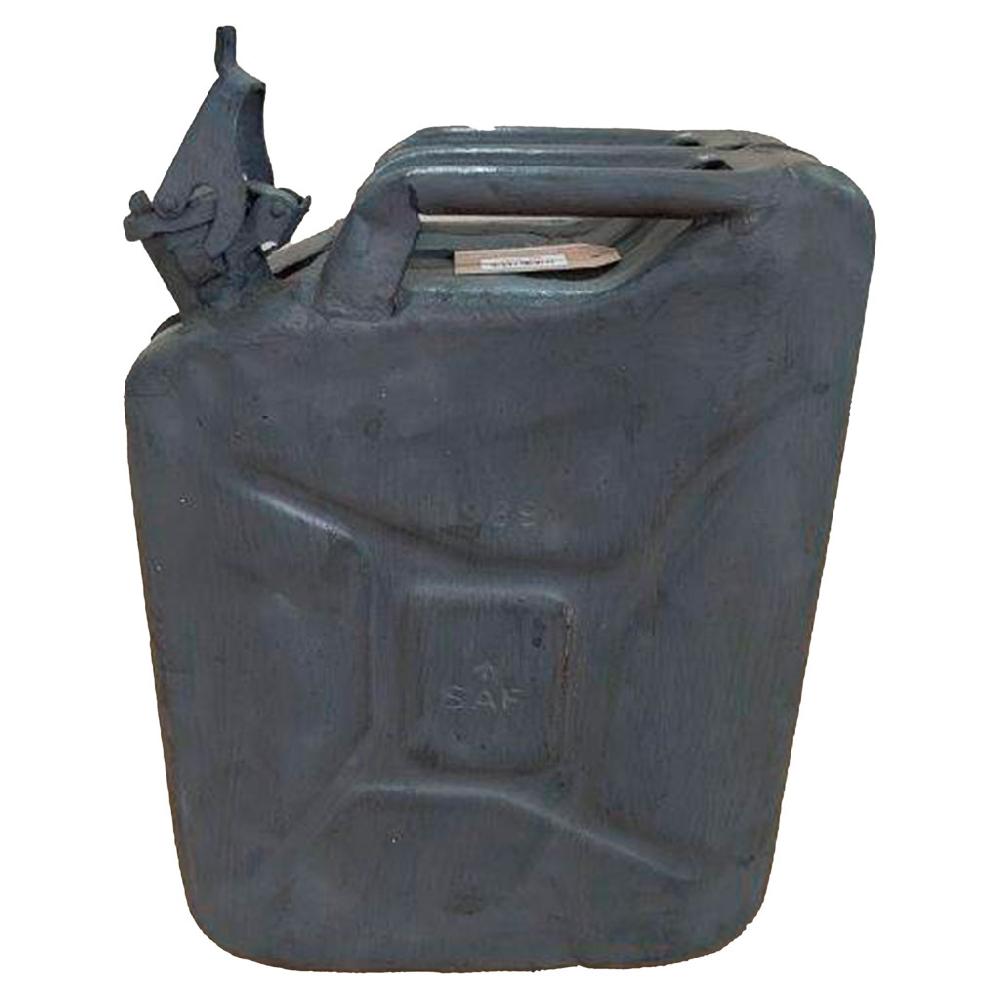 Creaciones Meng DECORACION - OBJETOS SINGULARES - Bidón De Metal Con Acabado Artesanal