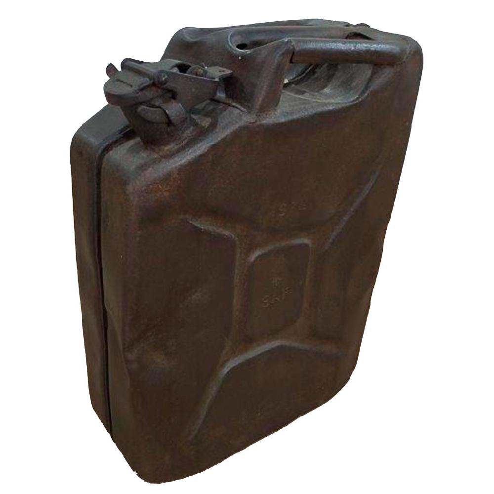 Creaciones meng DECORACION - OBJETOS SINGULARES - bidón de metal con acabado artesanal