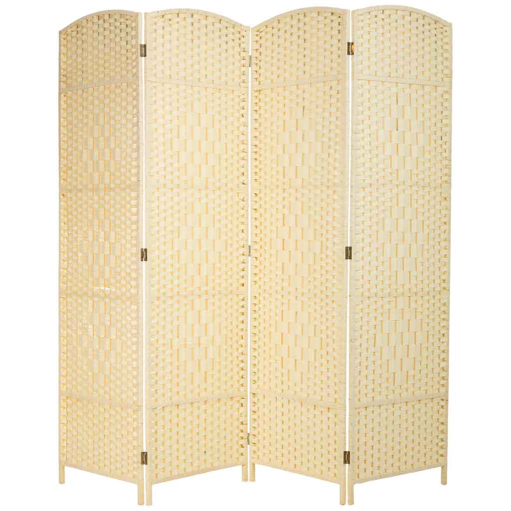 Creaciones Meng DECORACION - PARABANES (BIOMBOS) - Paraban De Mimbre 4 Hojas