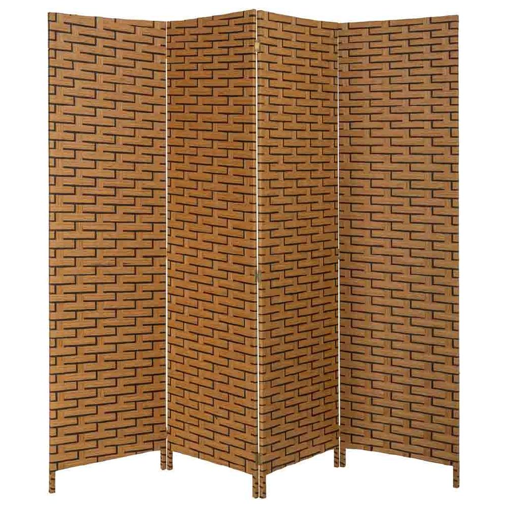 Creaciones Meng DECORACION - PARABANES (BIOMBOS) - Paraban De Papel Trenzado 4 Hojas