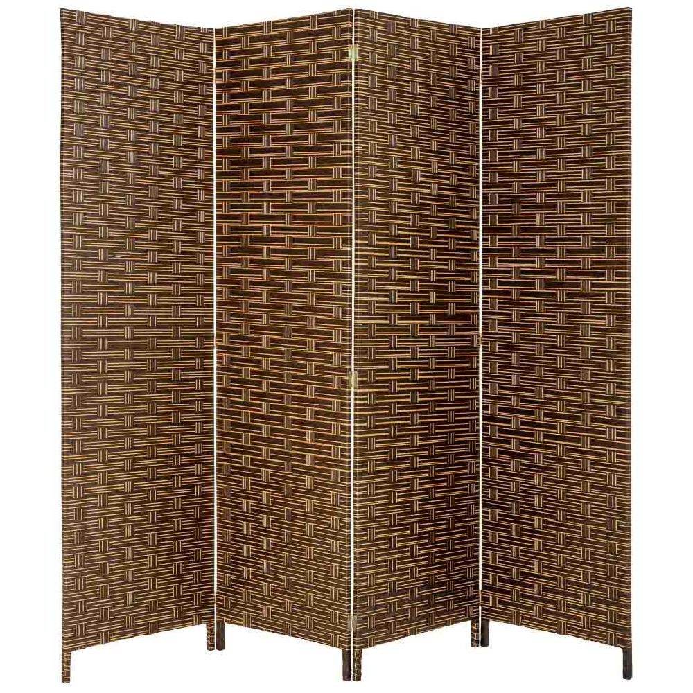 Creaciones meng DECORACION - PARABANES (BIOMBOS) - paraban de papel trenzado 4 hojas