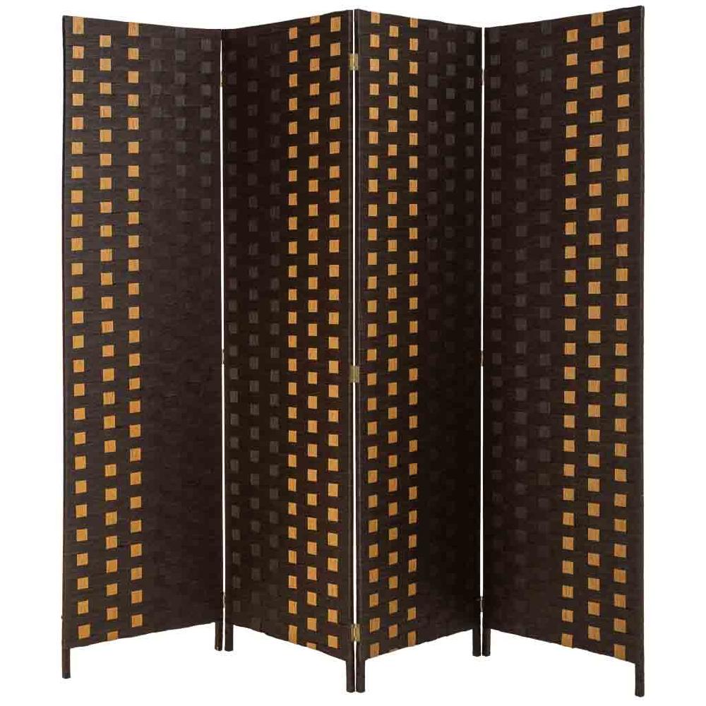 Creaciones meng DECORACION - PARABANES (BIOMBOS) - paraban de papel trenzado 4 hojas