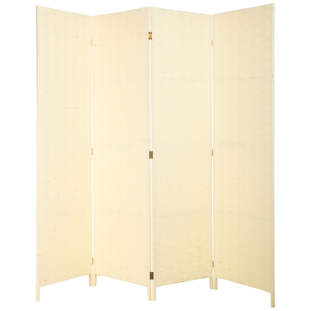 Creaciones meng DECORACION - PARABANES (BIOMBOS) - paraban de papel trenzado 4 hojas