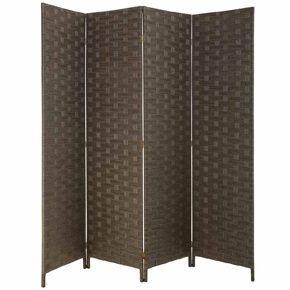 Creaciones Meng DECORACION - PARABANES (BIOMBOS) - Paraban De Papel Trenzado 4 Hojas