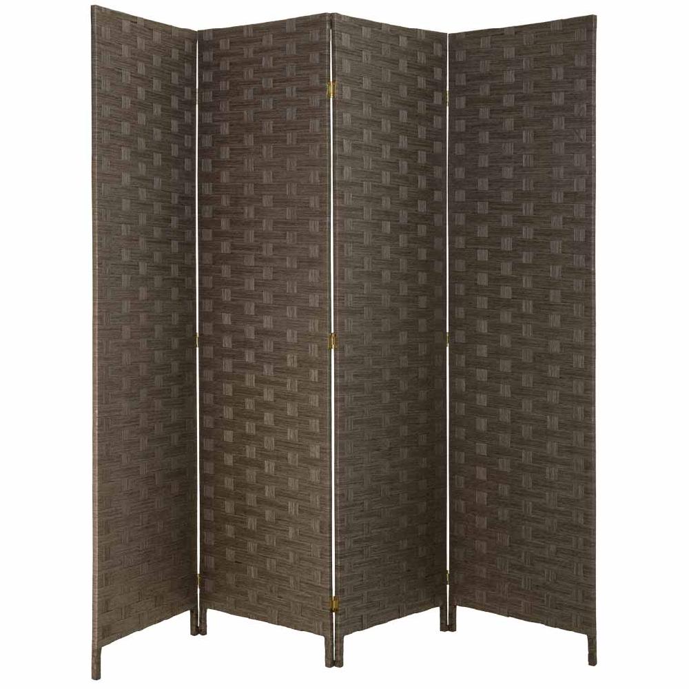 Creaciones meng DECORACION - PARABANES (BIOMBOS) - paraban de papel trenzado 4 hojas