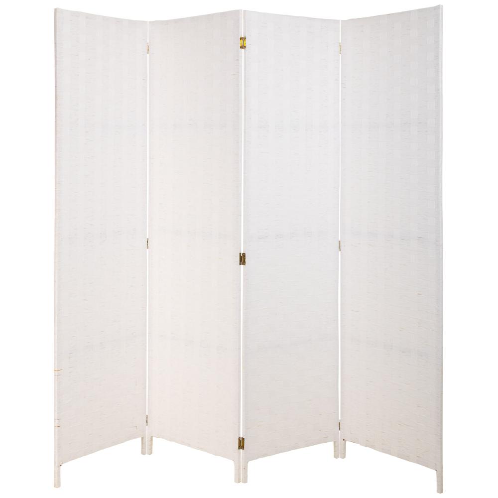 Creaciones meng DECORACION - PARABANES (BIOMBOS) - paraban de papel trenzado 4 hojas