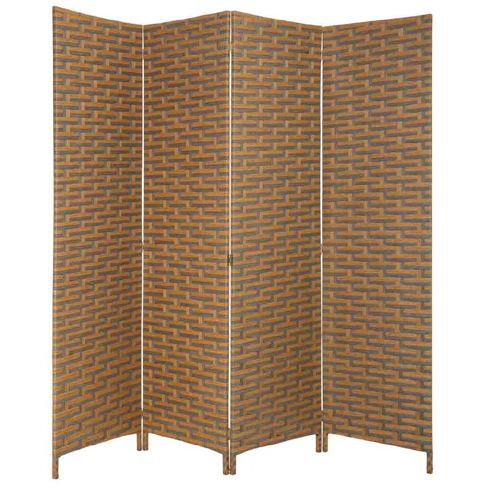 Creaciones meng DECORACION - PARABANES (BIOMBOS) - paraban de papel trenzado 4 hojas