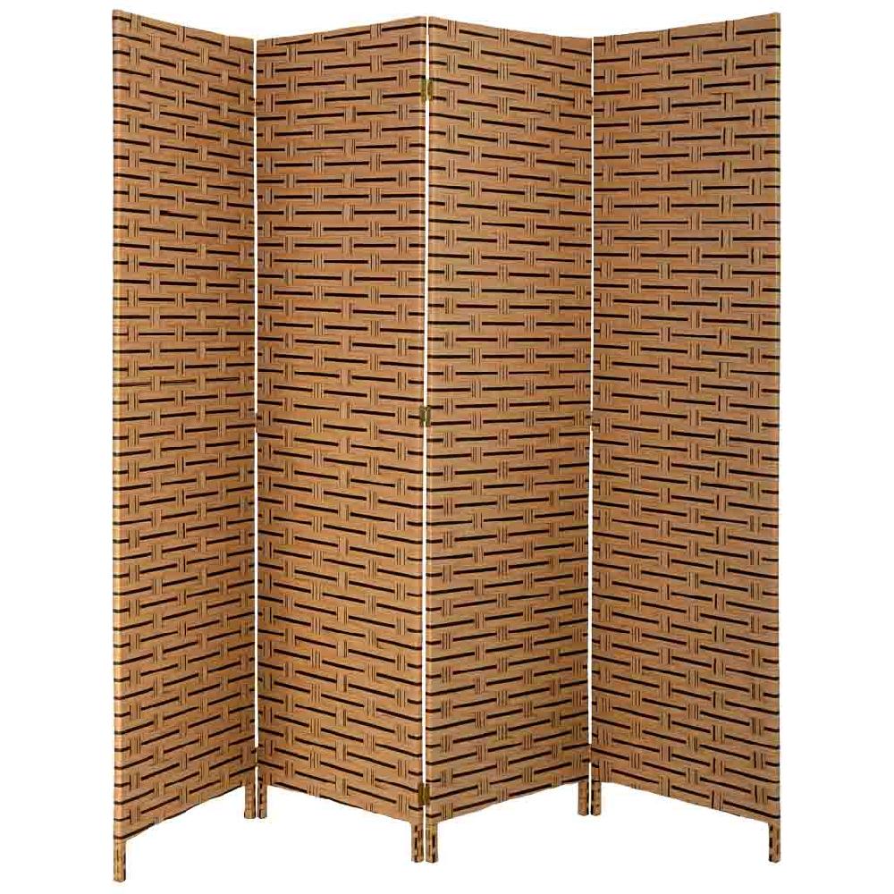 Creaciones meng DECORACION - PARABANES (BIOMBOS) - paraban de papel trenzado 4 hojas