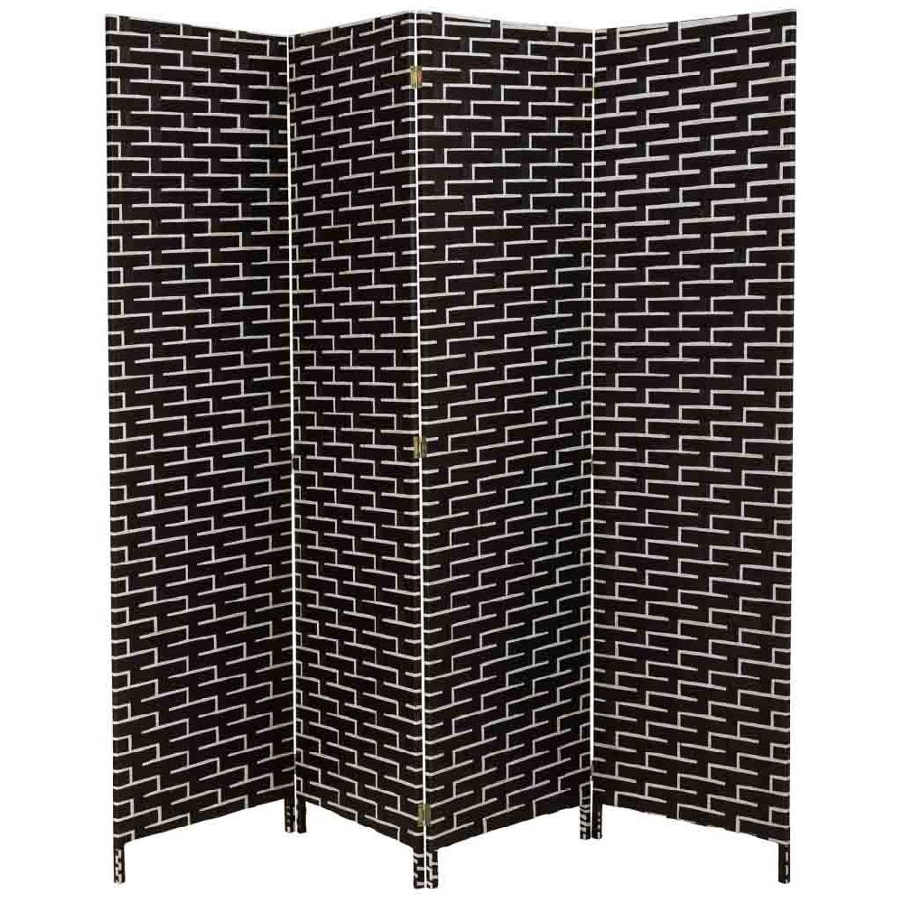 Creaciones meng DECORACION - PARABANES (BIOMBOS) - paraban de papel trenzado 4 hojas