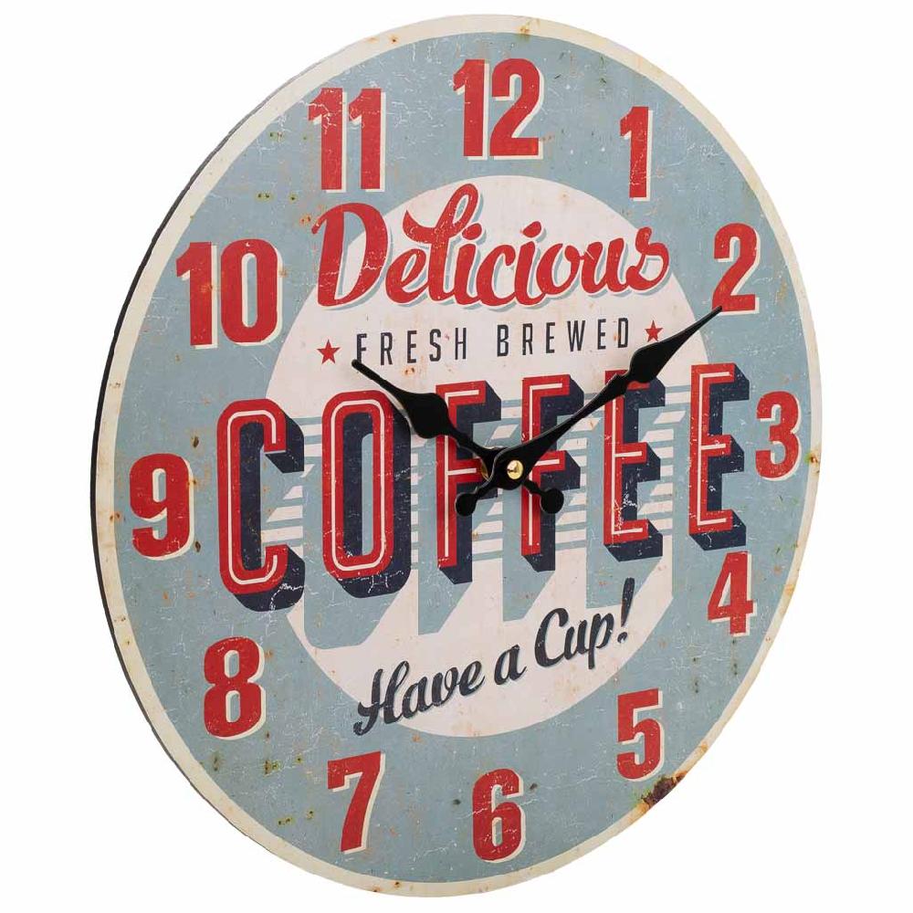 Creaciones meng DECORACION - RELOJES - reloj de pared de madera azul