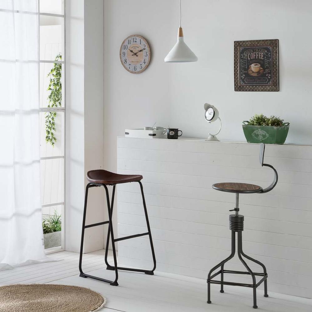 Creaciones Meng DECORACION - RELOJES - Reloj De Pared De Madera Azul