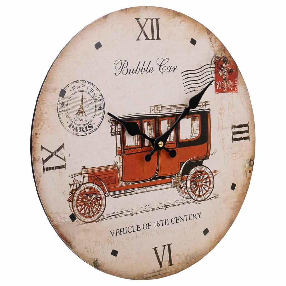 Creaciones meng DECORACION - RELOJES - reloj de pared de madera blanco